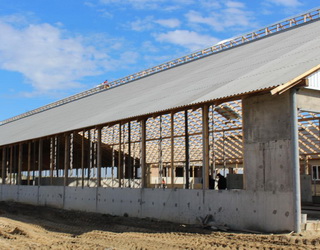 «Перлина Турії» завершує будівництво першої черги молочного комплексу
